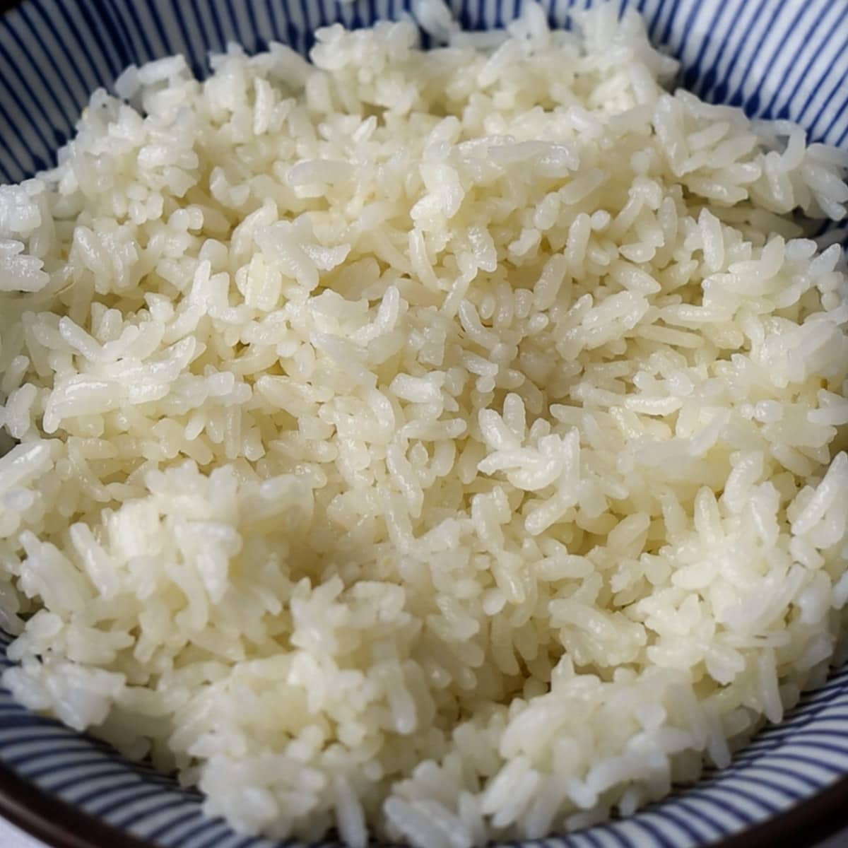 transfer rice to a large bowl